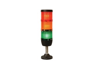 IK Series Three Level 24V AC/DC 100mm Tube Plastic Base LED Tower 70mm